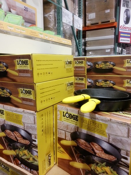 Costco好市多必買商品 Lodge單柄鑄鐵多用途煎鍋三件組 Sub Rosa 玫瑰之下 痞客邦