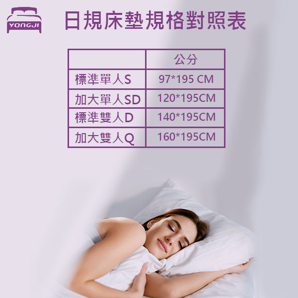 永吉床墊-日規床墊尺寸.jpg