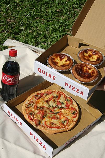 【美食】台中逢甲店｜QUIKE PIZZA 貴客披薩野餐最佳