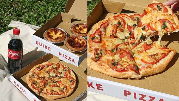 【美食】台中逢甲店｜QUIKE PIZZA 貴客披薩野餐最佳