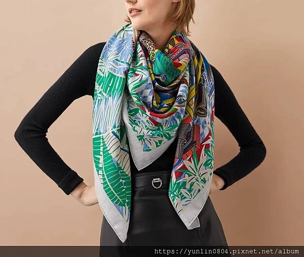 Châle 140 Les 12 Léopards-12隻豹-5.jpg