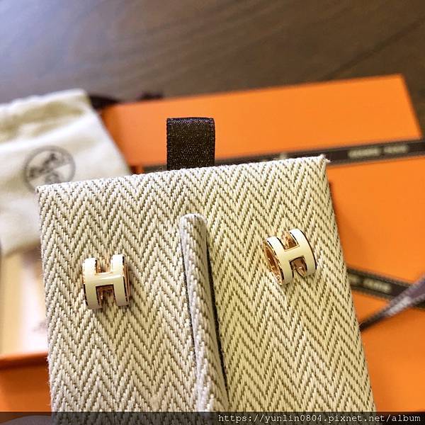 hermes mini pop h耳環-2.jpg