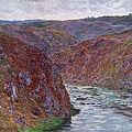 克勒茲峽谷 (陰天) Valley of the Creuse (Gray Day)1889