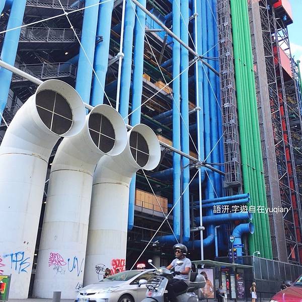 【巴黎景點】Centre pompidou龐畢度藝術中心 工