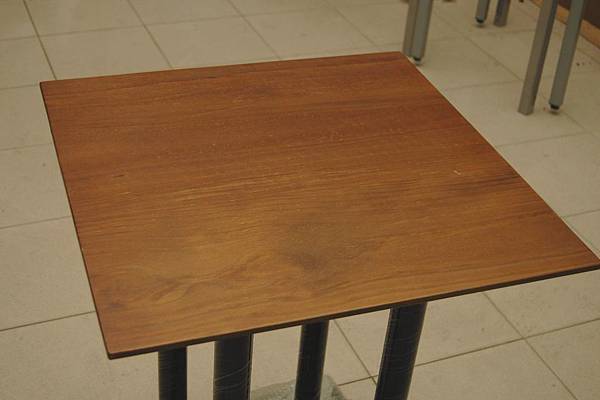松木45度斜邊桌板-胡桃木色-60x60公分-共2片