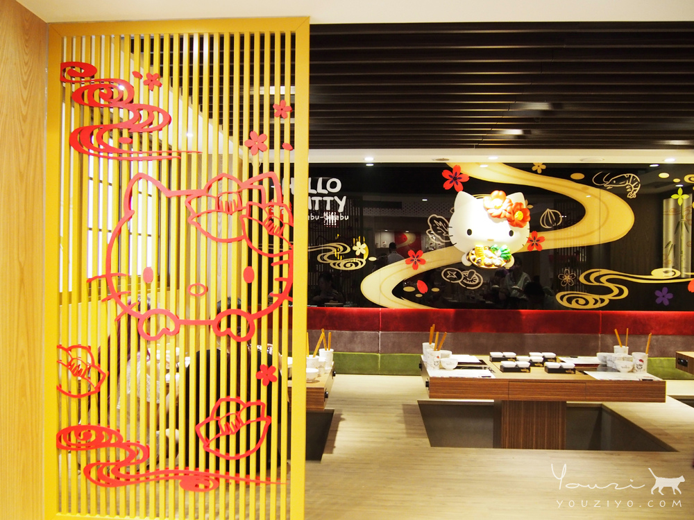 台北 ∥ 大安區 ∥ HELLO KITTY Shabu-Shabu 全球首家HELLO KITTY主題鍋物 - 第6張圖 P7225746.jpg
