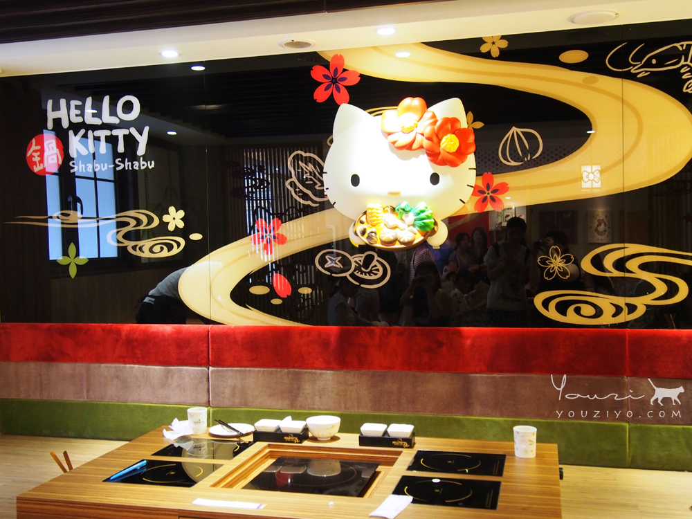 台北 ∥ 大安區 ∥ HELLO KITTY Shabu-Shabu 全球首家HELLO KITTY主題鍋物 - 第7張圖 P7225648.jpg