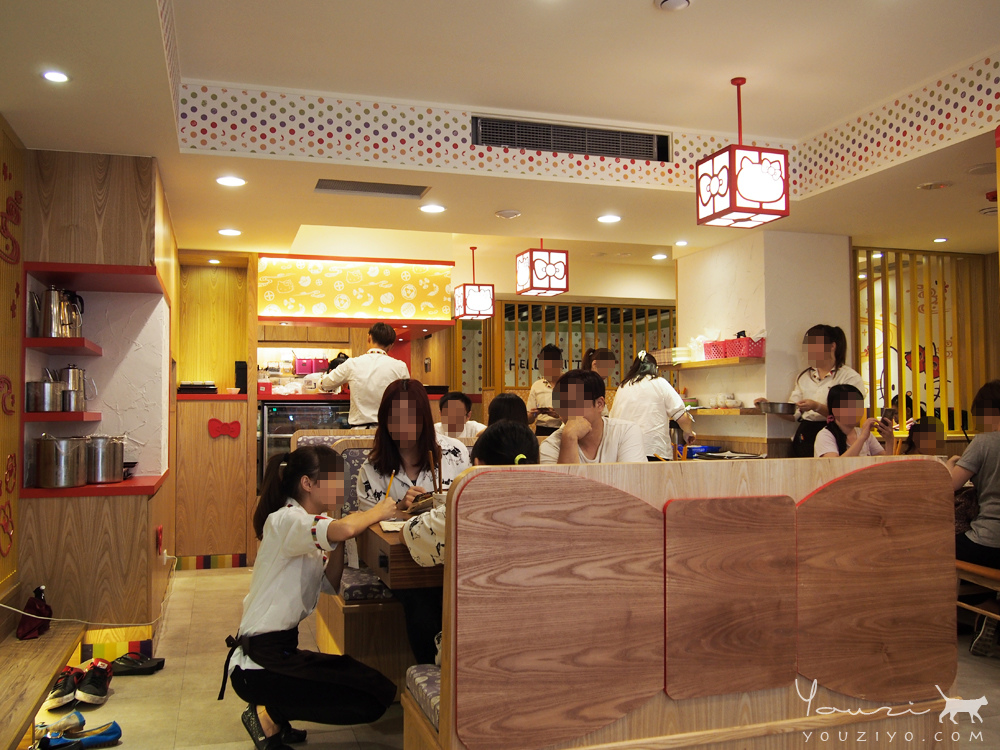台北 ∥ 大安區 ∥ HELLO KITTY Shabu-Shabu 全球首家HELLO KITTY主題鍋物 - 第4張圖 P7225660.jpg