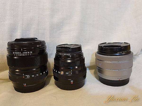 橫評富士五顆鏡頭 - XF23F14 * XF16F28 *