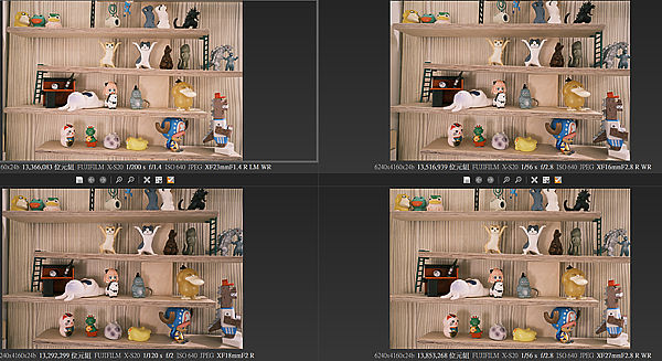 橫評富士五顆鏡頭 - XF23F14 * XF16F28 *
