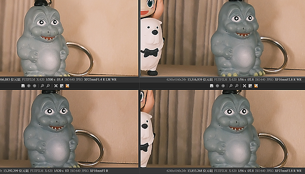 橫評富士五顆鏡頭 - XF23F14 * XF16F28 *