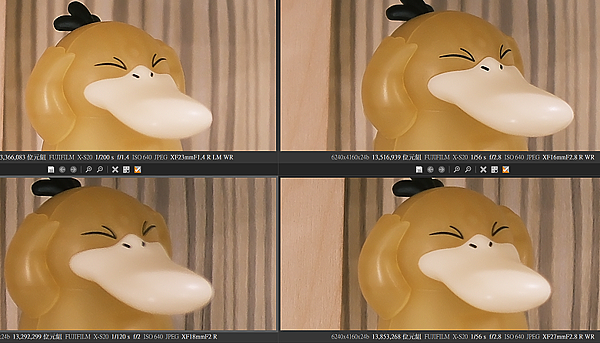 橫評富士五顆鏡頭 - XF23F14 * XF16F28 *