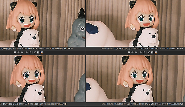 橫評富士五顆鏡頭 - XF23F14 * XF16F28 *