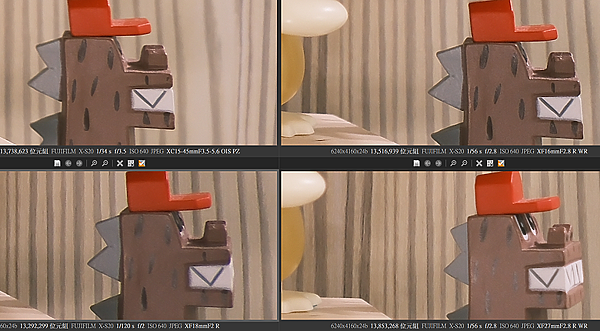 橫評富士五顆鏡頭 - XF23F14 * XF16F28 *