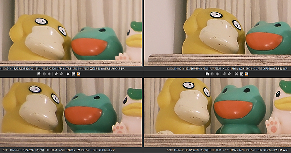 橫評富士五顆鏡頭 - XF23F14 * XF16F28 *