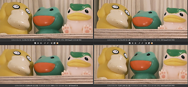 橫評富士五顆鏡頭 - XF23F14 * XF16F28 *