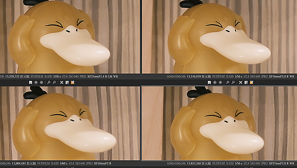 橫評富士五顆鏡頭 - XF23F14 * XF16F28 *