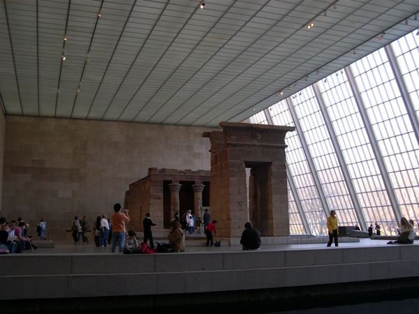  The Temple of Dendur - kind of exaggerated to move the whole temple from Egypt