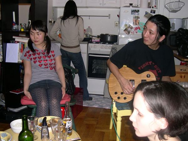 YC's farewell at Lizzy's home