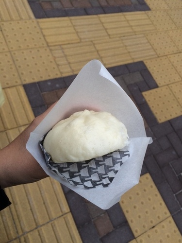 裡面包大阪燒的肉包 - 東京5日自由行 - DAY 1