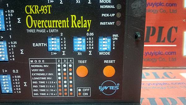 ENTES CKR 83T93T CKR-93T Overcurrent Relay