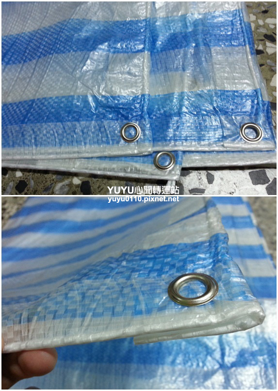 PE藍白防水帆布9 PE藍白防水帆布9