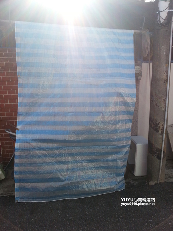 PE藍白防水帆布16 PE藍白防水帆布16
