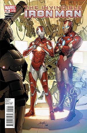 Invincible Iron Man #29 Iron Man & Rescue & War Machine.jpg