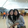 在機場遇到Agnes也要回台灣