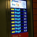 King George Square的 bus timetable