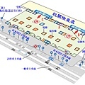 關西空港航空一樓平面圖