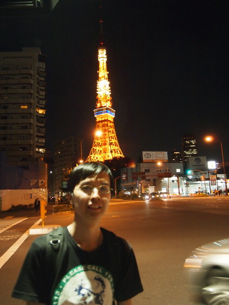 東京鐵塔合照