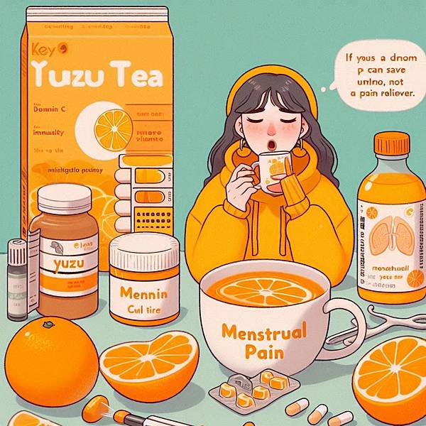 「柚子茶對月經真的有幫助嗎？專家揭露4個關鍵原理」
