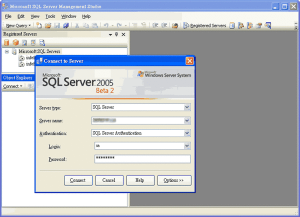 SQL Server 2005 Management Studio