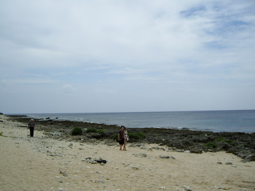 天空 大海 沙灘