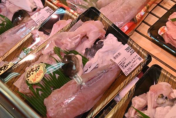 【日本大阪】日本黑門市場，海鮮超多，新鮮河豚、生魚片、海膽，
