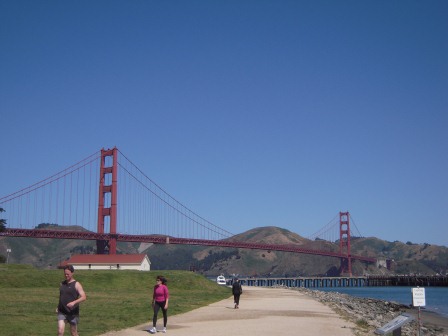 0f2974b4226bfd8fdaf76f8f7719524a San Francisco-Bike the Bridge 騎鐵馬橫跨金門大橋 陽光躍眼美景如畫(Part 1)
