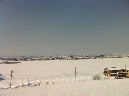 1330330700-738683095 Tsuruoka-往鶴岡的路上 雪景美不勝收