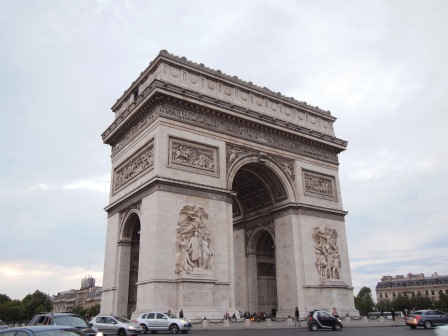 1342450978-2002084385 Paris-凱旋門Arc de Triomphe拿破崙的遺憾啊(2012旋風歐洲五國之八)