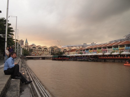 1353938817-92925263 Singapore-Clarke Quay克拉碼頭的異國風情