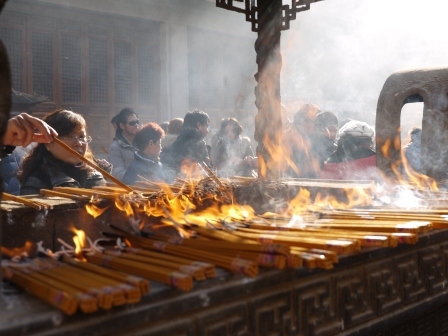 1358695660-245933670 Shanghai-靜安寺 精華區中的寺廟
