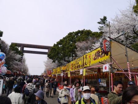 1364222636-348869064 Kudanshita-櫻花祭始於靖國神社櫻花標本木(2013お花見之一)