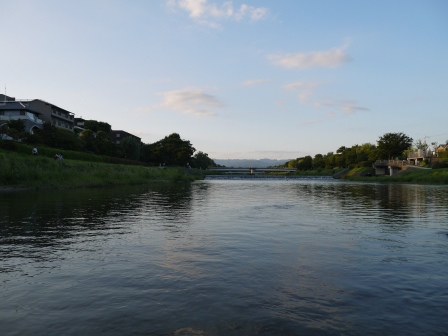 1384428228-3833966922 Kyoto-京都鴨川 好一個清涼清澈的鴨川時間