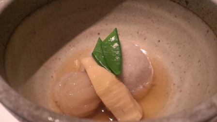 1394722867-998344476 Ginza-羅豚 好好吃的豬肉火鍋 日本的蔥怎麼這麼甜