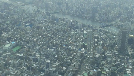 1407422952-688087630 Tokyo-終於登上晴空塔Skytree高空景緻一般般啊!