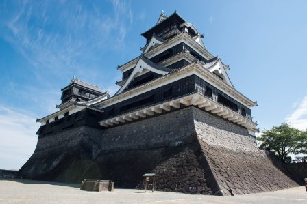 1416236838-1228281631 Kumamoto-熊本城 這藍天也太美襯托壯闊的熊本城