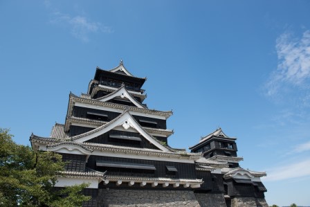 1416236849-1836568040 Kumamoto-熊本城 這藍天也太美襯托壯闊的熊本城
