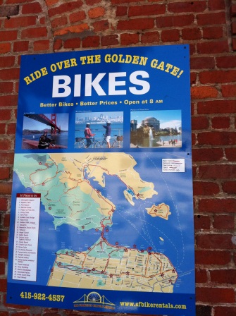 37312108e749c0975460f710730bda50 San Francisco-Bike the Bridge 騎鐵馬橫跨金門大橋 陽光躍眼美景如畫(Part 1)