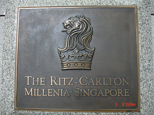 4ac5ca6a5bc23 Singapore-Ritz Carlton果然五星級