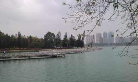 4bb724e3a9c1c 鳥松-澄清湖走到腳很累